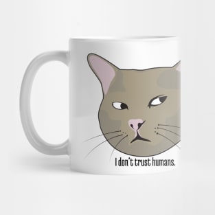 Funny cat quote Mug